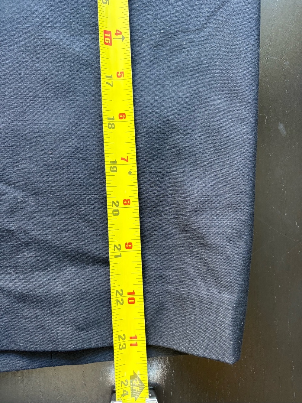 Ann Taylor Black Knee Length Pencil Skirt - Office, Classic, Closet Staple - Picture 12 of 12